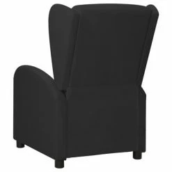 VidaXL Fauteuil inclinable releveur à oreilles Noir Similicuir -Fauteuils Soldes image 6 3098243