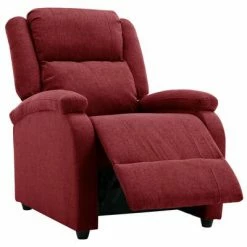 VidaXL Fauteuil inclinable électrique Bordeaux Tissu -Fauteuils Soldes image 6 3098356