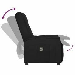 VidaXL Fauteuil inclinable électrique Noir Similicuir 13 VidaXL Fauteuil inclinable électrique Noir Similicuir -Fauteuils Soldes image 6 3098596