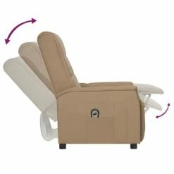 VidaXL Fauteuil inclinable électrique Cappuccino Similicuir 13 VidaXL Fauteuil inclinable électrique Cappuccino Similicuir -Fauteuils Soldes image 6 3098598