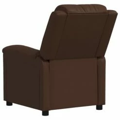 VidaXL Fauteuil inclinable électrique Marron Similicuir -Fauteuils Soldes image 6 3098989