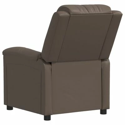 VidaXL Fauteuil inclinable électrique Gris Similicuir 8 VidaXL Fauteuil inclinable électrique Gris Similicuir – Image 6