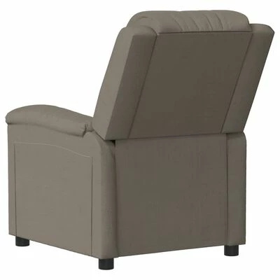 VidaXL Fauteuil inclinable électrique Gris clair Velours 8 VidaXL Fauteuil inclinable électrique Gris clair Velours – Image 6