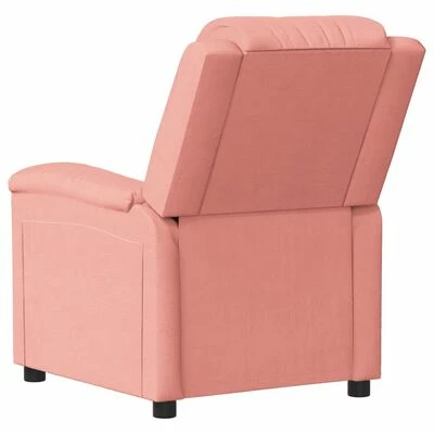 VidaXL Fauteuil inclinable électrique Rose Velours 8 VidaXL Fauteuil inclinable électrique Rose Velours – Image 6