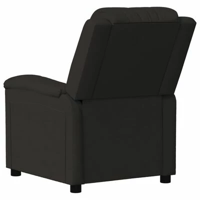 VidaXL Fauteuil inclinable électrique Noir Velours 8 VidaXL Fauteuil inclinable électrique Noir Velours – Image 6