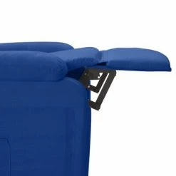 VidaXL Fauteuil inclinable debout Bleu Tissu -Fauteuils Soldes image 6 3100313