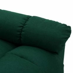 VidaXL Fauteuil inclinable Vert foncé Tissu 13 VidaXL Fauteuil inclinable Vert foncé Tissu -Fauteuils Soldes image 6 3100346