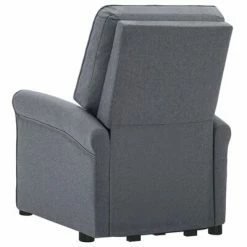 VidaXL Fauteuil inclinable Gris foncé Tissu -Fauteuils Soldes image 6 3100372