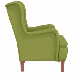 VidaXL Fauteuil avec tabouret Vert clair Velours 13 VidaXL Fauteuil avec tabouret Vert clair Velours -Fauteuils Soldes image 6 3121244