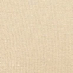 VidaXL Fauteuil avec pieds à bascule et tabouret Crème Tissu -Fauteuils Soldes image 6 3121281