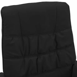 VidaXL Fauteuil inclinable avec repose-pied Noir Similicuir 13 VidaXL Fauteuil inclinable avec repose-pied Noir Similicuir -Fauteuils Soldes image 6 320117
