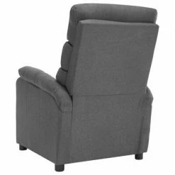 VidaXL Fauteuil inclinable Gris clair Tissu 13 VidaXL Fauteuil inclinable Gris clair Tissu -Fauteuils Soldes image 6 321216