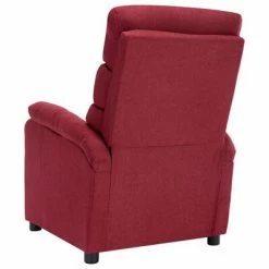 VidaXL Fauteuil inclinable Rouge bordeaux Tissu -Fauteuils Soldes image 6 321219