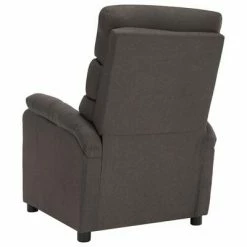 VidaXL Fauteuil inclinable Taupe Tissu -Fauteuils Soldes image 6 321224