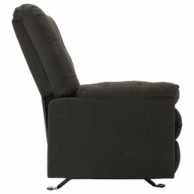 VidaXL Fauteuil inclinable Taupe Tissu 8 VidaXL Fauteuil inclinable Taupe Tissu – Image 6