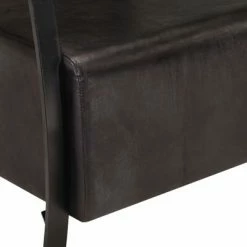 VidaXL Chaise de canapé Noir Cuir véritable 13 VidaXL Chaise de canapé Noir Cuir véritable -Fauteuils Soldes image 6 321861