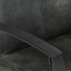 VidaXL Fauteuil Gris Cuir véritable -Fauteuils Soldes image 6 321865