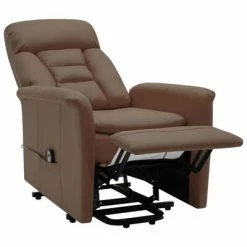 VidaXL Fauteuil inclinable Marron Similicuir 13 VidaXL Fauteuil inclinable Marron Similicuir -Fauteuils Soldes image 6 324009