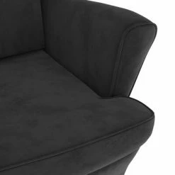 VidaXL Fauteuil Gris foncé Velours -Fauteuils Soldes image 6 324060