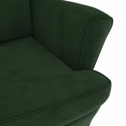 VidaXL Fauteuil Vert foncé Velours 13 VidaXL Fauteuil Vert foncé Velours -Fauteuils Soldes image 6 324061