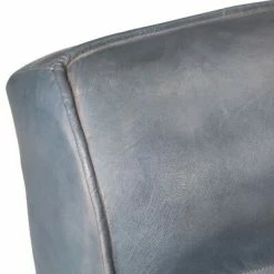 VidaXL Fauteuil 60x75x90 cm Gris Cuir de chèvre véritable 13 VidaXL Fauteuil 60x75x90 cm Gris Cuir de chèvre véritable -Fauteuils Soldes image 6 325146