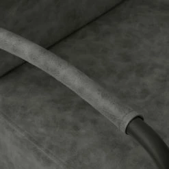 VidaXL Fauteuil Noir Similicuir -Fauteuils Soldes image 6 325746