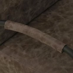 VidaXL Fauteuil Marron foncé Similicuir -Fauteuils Soldes image 6 325747