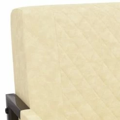 VidaXL Fauteuil Crème Similicuir -Fauteuils Soldes image 6 325752