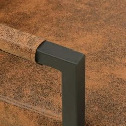 VidaXL Fauteuil Marron Tissu -Fauteuils Soldes image 6 325768