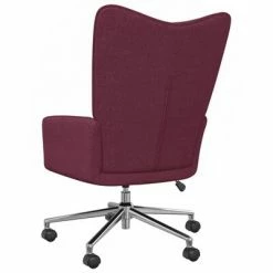 VidaXL Chaise de relaxation Violet Tissu 13 VidaXL Chaise de relaxation Violet Tissu -Fauteuils Soldes image 6 328039