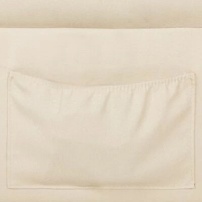 VidaXL Fauteuil inclinable Crème Tissu 8 VidaXL Fauteuil inclinable Crème Tissu – Image 6