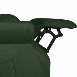 VidaXL Fauteuil inclinable Vert foncé Velours -Fauteuils Soldes image 6 329281