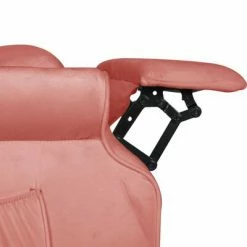 VidaXL Fauteuil inclinable Rose Velours -Fauteuils Soldes image 6 329283
