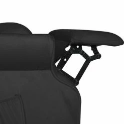 VidaXL Fauteuil inclinable Noir Velours -Fauteuils Soldes image 6 329285