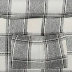 VidaXL Fauteuil inclinable Gris blanc Tissu -Fauteuils Soldes image 6 329306