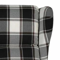 VidaXL Fauteuil inclinable Marron et blanc Tissu 13 VidaXL Fauteuil inclinable Marron et blanc Tissu -Fauteuils Soldes image 6 329479