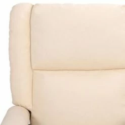 VidaXL Fauteuil inclinable Crème Tissu -Fauteuils Soldes image 6 329513