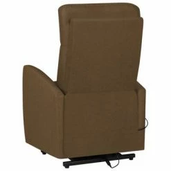 VidaXL Fauteuil inclinable Marron Tissu -Fauteuils Soldes image 6 329609