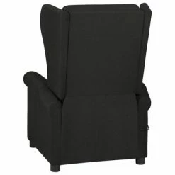 VidaXL Fauteuil inclinable Noir Tissu -Fauteuils Soldes image 6 329641