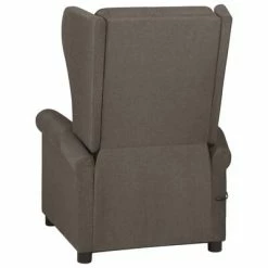VidaXL Fauteuil inclinable Marron Tissu -Fauteuils Soldes image 6 329643
