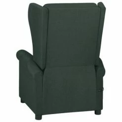 VidaXL Fauteuil inclinable Vert foncé Tissu 13 VidaXL Fauteuil inclinable Vert foncé Tissu -Fauteuils Soldes image 6 329645