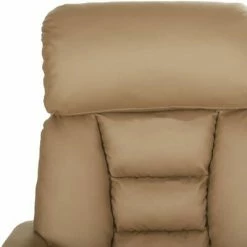 VidaXL Fauteuil inclinable Cappuccino Similicuir -Fauteuils Soldes image 6 329677