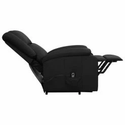VidaXL Fauteuil inclinable Noir Similicuir -Fauteuils Soldes image 6 329685
