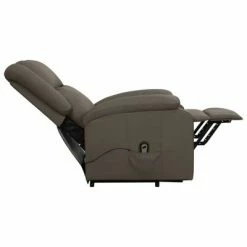 VidaXL Fauteuil inclinable Gris Similicuir -Fauteuils Soldes image 6 329688