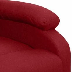 VidaXL Fauteuil inclinable Rouge bordeaux Tissu -Fauteuils Soldes image 6 329702