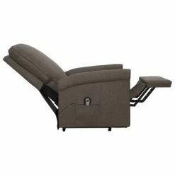 VidaXL Fauteuil inclinable Marron Tissu -Fauteuils Soldes image 6 329723