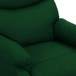 VidaXL Fauteuil inclinable Vert foncé Tissu 13 VidaXL Fauteuil inclinable Vert foncé Tissu -Fauteuils Soldes image 6 329745