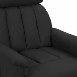 VidaXL Fauteuil inclinable Noir Similicuir -Fauteuils Soldes image 6 338850
