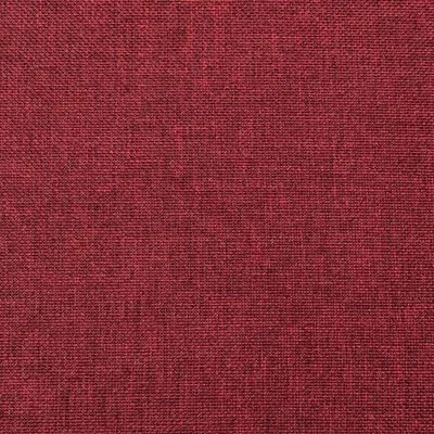VidaXL Fauteuil inclinable Rouge bordeaux Tissu 8 VidaXL Fauteuil inclinable Rouge bordeaux Tissu – Image 6