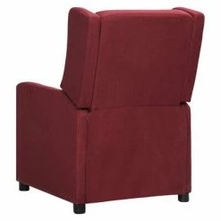 VidaXL Fauteuil inclinable Rouge bordeaux Tissu -Fauteuils Soldes image 6 339003